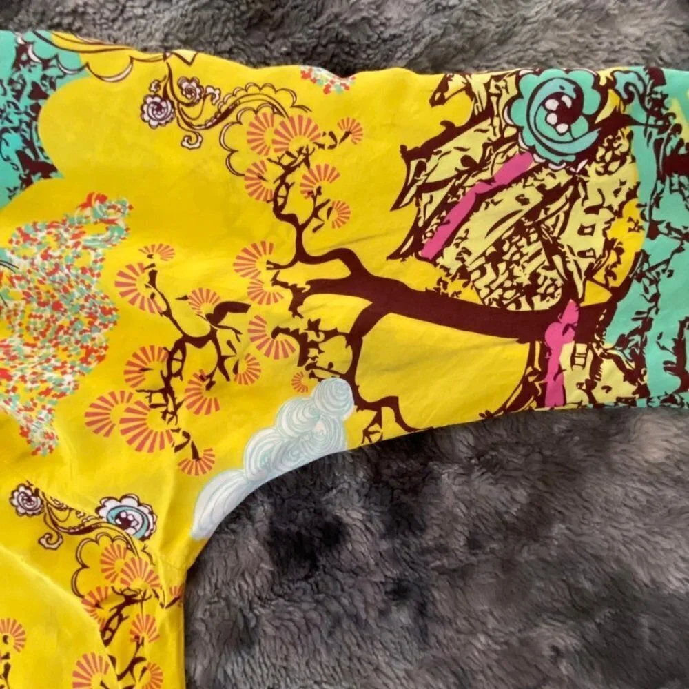 Vida Bella Printed Asian Print Flow Jumpsuit - Picture 3 of 12